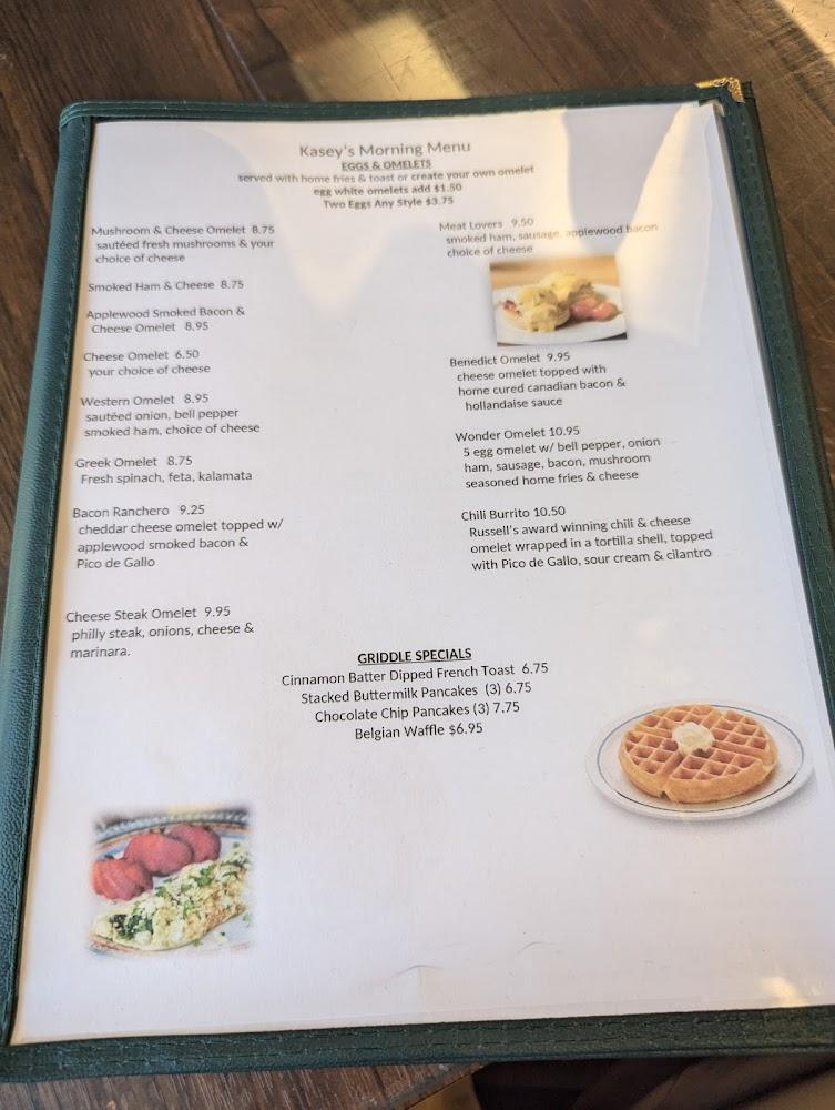 Kasey Lynn’s on Broadway Menu image 1